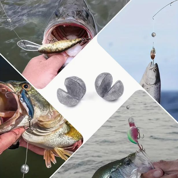 Plombs Fendus de Pêche